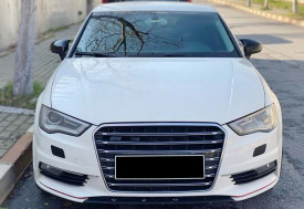 Capace oglinda compatibile cu Audi A3 8V 2013-2019 Negru lucios Batman Style - Img 5