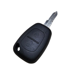 Carcasă cheie cu 2 butoane anii 2004-2016 compatibil cu Dacia Logan, Sandero, Lodgy, Dokker, Renault Clio 2, Master 2, Kangoo 1, Twingo 1, Trafic 2 - Img 3