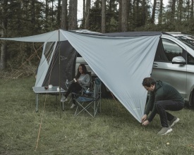 Copertina auto pentru usa laterala van, Easy Camp Lom Tri Canopy - Img 5