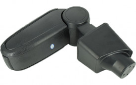 Cotiera auto compatibila Dacia Logan II 2012-2016 Imitatie de piele Negru - Img 3