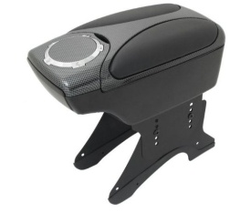 Cotiera Auto cu Suport Universala, Design Carbon, Lungimea 30cm