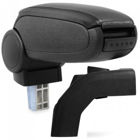 Cotiera auto Ford C-MAX 2003-2010, negru, imitatie de piele
