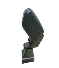 Cotiera auto premium cu suport compatibil cu Opel Astra G 1998-2010, piele ecologica neagra - Img 2
