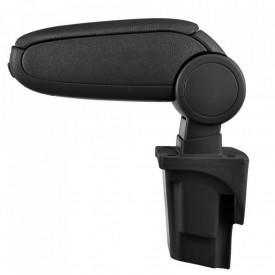 Cotiera auto Seat Ibiza 2002-2008, negru, piele ecologica - Img 1