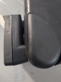 Cotiera auto universala neagra si cusatura rosie, Produs Resigilat! - Img 8