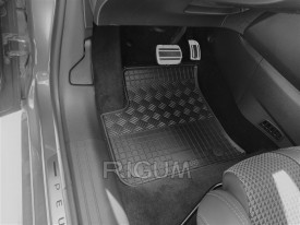 Covorase auto cauciuc Opel Corsa-e F 2019->, RIGUM - Img 2