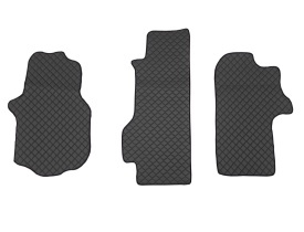 Covorase auto, mochete auto piele ecologica compatibile VW Crafter 2017-2024, culoare negru