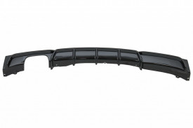 Difuzor Bara Evacuare Stanga compatibil cu BMW Seria 3 F30 F31 2011-> M Performance Design Negru Lucios