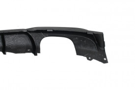 Difuzor Bara Spate Carbon Evacuare Stanga compatibil cu BMW Seria 3 F30 F31 2011-2018 M Performance Design, negru mat - Img 7