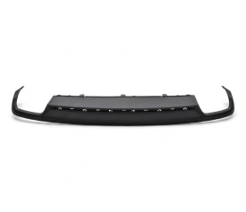 Difuzor bara spate compatibil Audi A6 C7 2014-2018 Facelift pentru bara standard cu evacuare stanga dreapta - Img 2