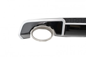 Difuzor Bara Spate compatibil cu AUDI A3 8V Sedan Cabrio 2012-2015 RS3 Design - Img 3