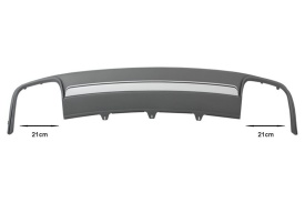Difuzor Bara Spate compatibil cu AUDI A4 B8 Facelift 2012-2015 Sedan/Avant S4 Desing - Img 7