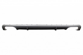 Difuzor Bara Spate compatibil cu AUDI A4 B9 8W Sedan sau Avant 2016-2018 S4 Design pentru Bara Standard Gri - Img 3