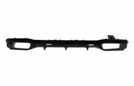 Difuzor Bara Spate compatibil cu Mercedes E-Class W213 2016-2019 E63 Design Negru Lucios - Img 2