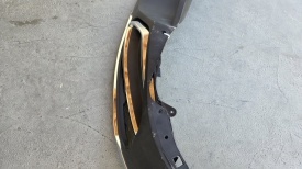Difuzor Bara Spate compatibil cu VW Passat B8 3G 2015-2019 R Line Dubla Evacuare negru, Produs Deteriorat - Img 7