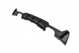Difuzor Bara Spate Cu Evacuare Dubla compatibil cu BMW Seria 4 F32 F33 F36 2013-2019 Negru Lucios - Img 5