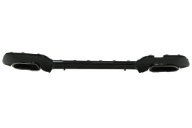 Difuzor Bara Spate Evacuare Dubla si Tobe Ornament Crom compatibil cu BMW Seria 3 G20 G28 Sedan G21 Touring 2019-> M340i M Look - Img 6