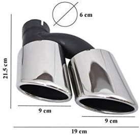 Difuzor Bara Spate si Ornamente Evacuare compatibil cu Audi A7 4G (2010-2014) S7 Facelift Design - Img 2