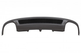 Difuzor Bara Spate si Ornamente toba Carbon Fiber Finisaj Lucios compatibil cu Audi A4 B8 Facelift Sedan/Avant (2012-2015) S-Line Design doar Bara Standard - Img 2