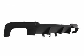 Difuzor de aer cu evacuare dubla compatibil cu BMW F10 F11 Seria 5 2011-2017 M-Performance Design - Img 3