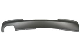 Difuzor de aer cu evacuare dubla stanga compatibil cu BMW Seria 5 F10 F11 2011-2017 M-Performance Design Negru Mat