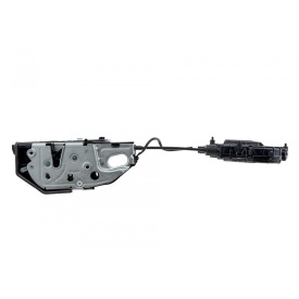 Element actionare incuietoare broasca motoras usa stanga spate compatibil BMW 7 F01 F02 2008-, mufa 5 pini - Img 2