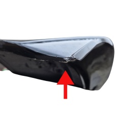 Eleron Luneta compatibil Audi A3 8V 2012-2016 RS3 Design, negru lucios, Produs Deteriorat - Img 6