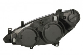 Far Dreapta 2*H1/H7, electric, fara motoras, culoare cromat, culoare semnalizator transparent compatibil PEUGEOT 307 2000-2005 - Img 2