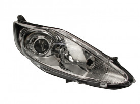 Far Dreapta H1/H7, electric, cu motor, culoare cromat compatibil FORD FIESTA V, FIESTA VI 2008-2012