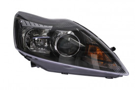 Far Dreapta H1/H7, electric, cu motor, culoare negru compatibil FORD FOCUS II 2005-2011