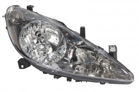 Far Dreapta H1/H7, electric, cu motoras compatibil PEUGEOT 307 2000-2005