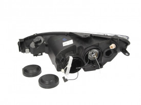 Far Dreapta H1/H7, electric, fara motoras, culoare argintiu, culoare semnalizator argintiu compatibil PEUGEOT 206 2006-2012 - Img 2