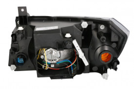 Far Dreapta H4, electric, fara motoras, culoare cromat compatibil FORD TRANSIT 2000-2006 - Img 2