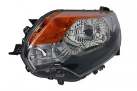 Far Stanga H4, electric, cu motor, culoare negru compatibil MITSUBISHI L200 2015-2020