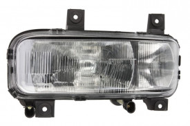 Far stanga H4/H1/W5W, reglaj electric, fara motor, cu halogen MERCEDES ATEGO 1998-2004