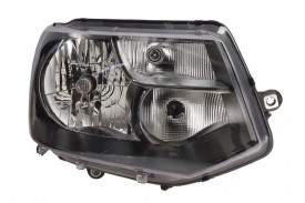 Far Stanga H4/P21W, electric, cu motor, culoare negru compatibil VW MULTIVAN V, TRANSPORTER T5 2010-2014