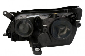 Far Stanga H7/H7, electric, cu motor, culoare cromat compatibil VW TIGUAN 2007-2016 - Img 2