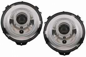 Faruri Bi-Xenon OEM Look compatibil cu Mercedes W463 G-CLass (2005-2017) Crom - Img 2