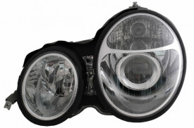 Faruri compatibil cu Mercedes E Class W210 (1995-05.1999) Crom - Img 4