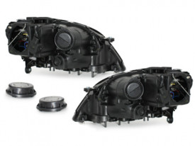 Faruri DAYLIGHT compatibil cu Mercedes M-Class ML W164 (2005-2008) Negru - Img 3