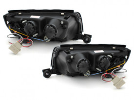 Faruri DAYLIGHT compatibil cu Skoda Fabia (12.1999-2008) Negru - Img 2