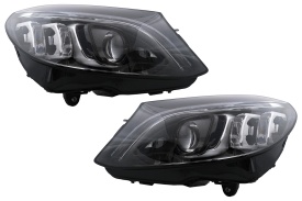 Faruri Full Multibeam LED compatibil cu Mercedes C-Class W205 S205 (2014-2018) LHD - Img 1