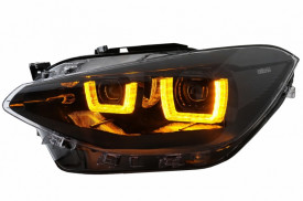 Faruri Osram LED DRL compatibil cu BMW 1 Series F20 F21 2011-2015 Negru - Img 2