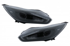 Faruri Osram LED DRL compatibil cu Ford Focus III 2011-2014 Negru Upgrade pentru Halogen