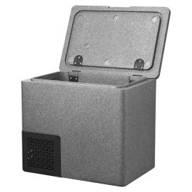 Frigider auto 12 volti, 20L, congelator portabil ultra-usor din EPP, compresor electric cu control prin aplicatie, 12V 24V DC, pentru camion, rulote, SUV, barca, calatorie, camping - Img 11