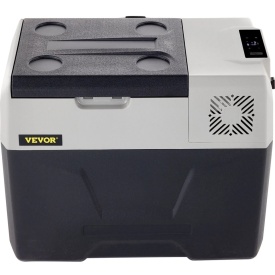 Frigider auto de 30L, cu roti si maner, voltaj operare 12V 24V DC si 100-240V AC pentru exterior, camping, rulote - Img 11