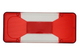 Geam lampa spate, dispersor stanga dreapta, compatibil cu Iveco Daily 2006-2014, platforma, Dokka - Img 2