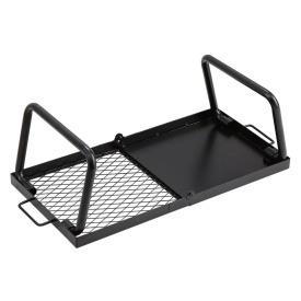 Gratar pliabil camping cu picioare, plasa de otel rezistent, 57x28, 5x23 cm, geanta de transport, pentru gatit flacara deschisa - Img 12