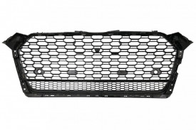 Grila Centrala compatibil cu Audi A5 F5 2017-2019 RS Design Negru Lucios - Img 3