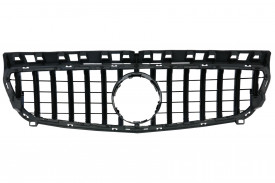Grila Centrala compatibil cu Mercedes A-Class W176 2012-2015 GT-R Panamericana Design Negru - Img 4